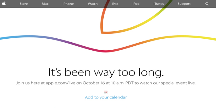 shutterstock 221424907 700x352 copy copy Saksikan Live Streaming Apple Event 16 October disini beroo