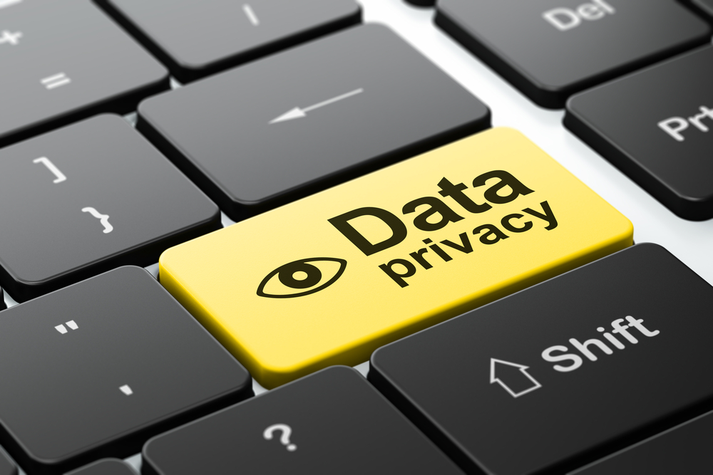 Tombol Data Privacy di Keyboard