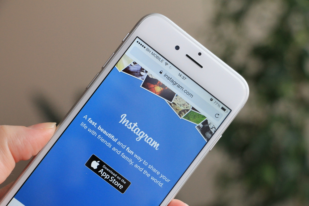 Aplikasi Instagram di iPhone