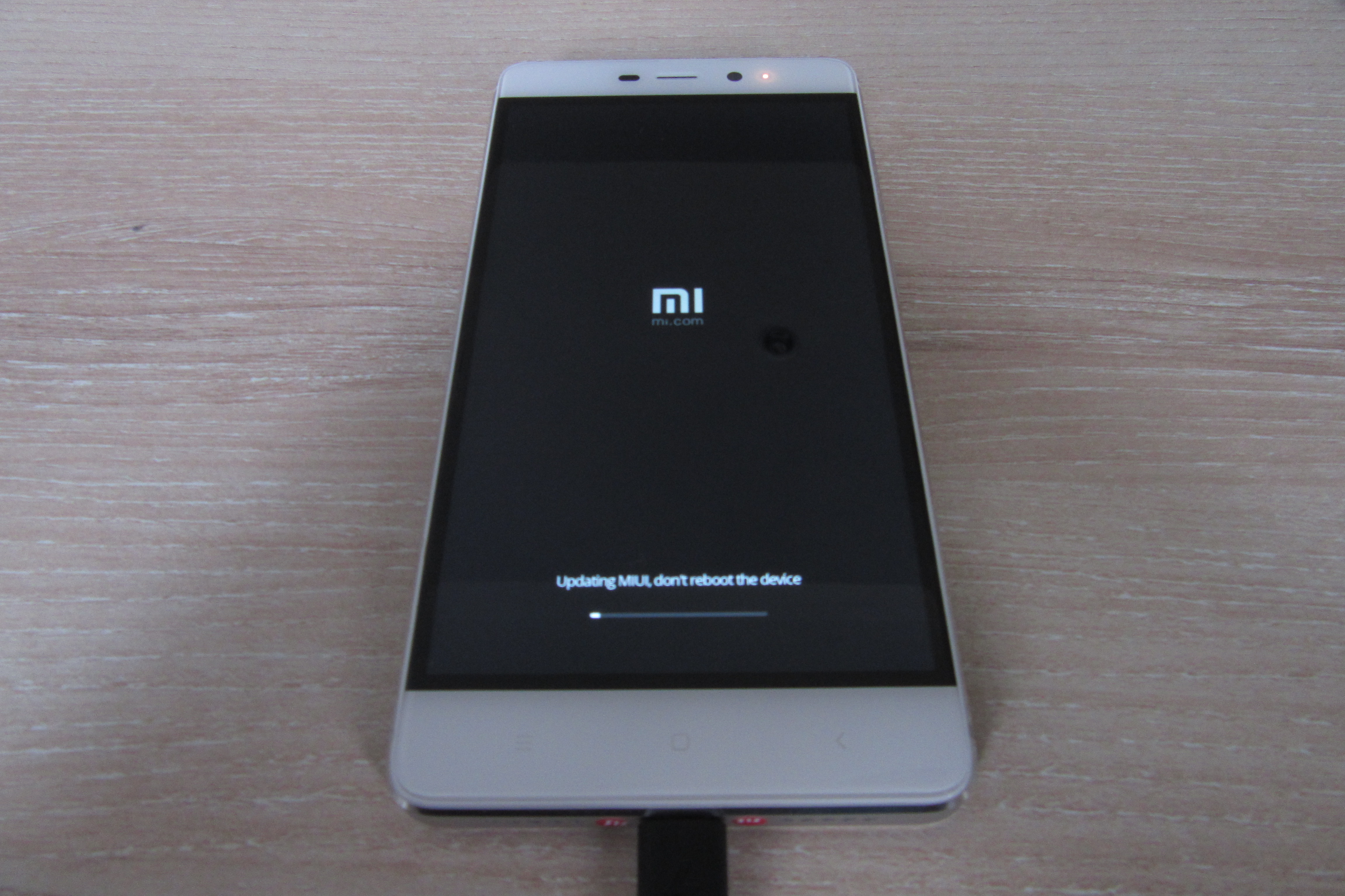 proses flashing Cara Flashing MIUI Global ROM Xiaomi Redmi 4 Prime via Recovery Mode